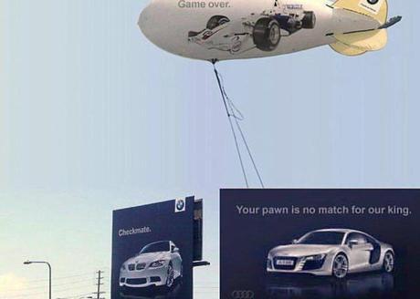 Clever and Creative Double Billboard Advertising