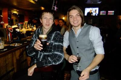Working Wednesdays: A Tribute to My Friends and Heroes of PJs Parramatta, Australia Post work drinks with Damian.