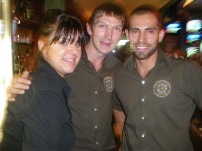 Working Wednesdays: A Tribute to My Friends and Heroes of PJs Parramatta, Australia Manning the brew bar with Ilka and Michael in the early days in PJs.