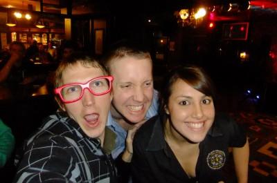 Working Wednesdays: A Tribute to My Friends and Heroes of PJs Parramatta, Australia With Adam and Laura in my last week there.