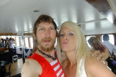 Working Wednesdays: A Tribute to My Friends and Heroes of PJs Parramatta, Australia With Jenni out on the party boat.