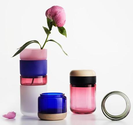 
Need a new vase? Get one of these beautiful vases created by Maija Puoskari and Tuukka Tujula. The glassware is available in a range of colours, patterns and opacities. Perfect for any flower, no matter the size or hue!