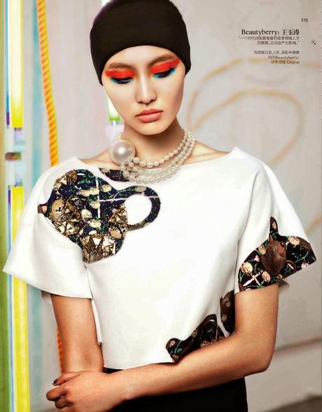 Bonnie Chen by Giorgio Batu for Vogue China, April 2014