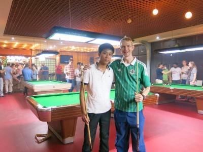 99 Things To Do in Pyongyang, North Korea playing pool in north korea
