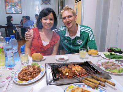99 Things To Do in Pyongyang, North Korea Barbecued Lamb in Pyongyang.