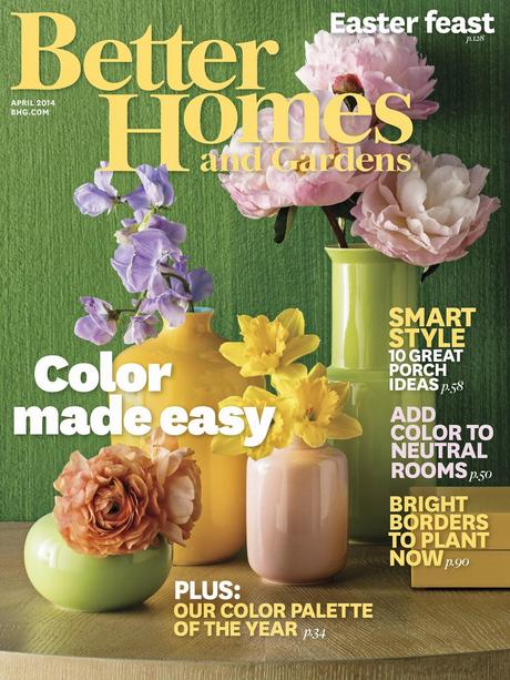 Better Home and Garden Magazine March 18th Cover