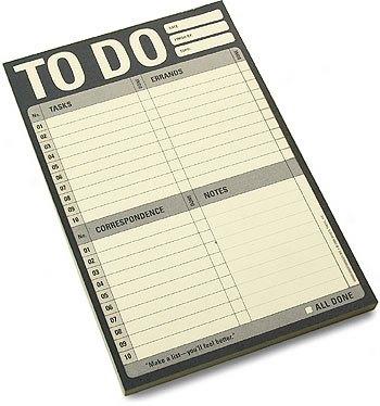 The plan to-do-list