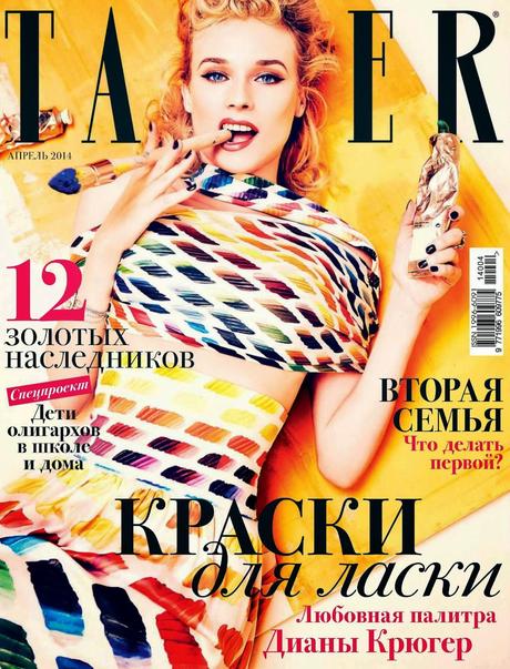 Diane Kruger - Tatler Magazine Russia , April 2014