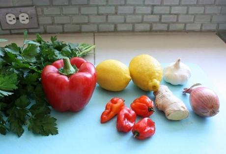 “LOOKING” FOR PERI PERI CHICKEN Ingredients vegetables
