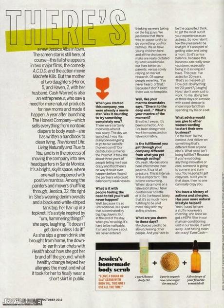 Jessica Alba - Health Magazine US, October 2013 Jessica Alba - Health Magazine US, October 2013