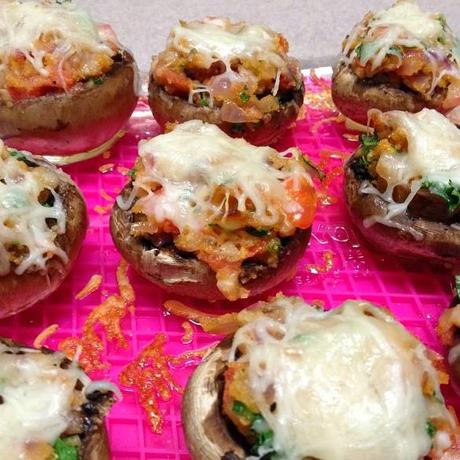 Simple Stuffed Mushrooms