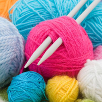 The March Madness Widow Survival Guide 5.0 Knitting Needles and Yarn