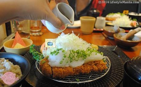 Yabu: House of Pork Things and More Yabu Makati Kurobuta with Ponzu Sauce