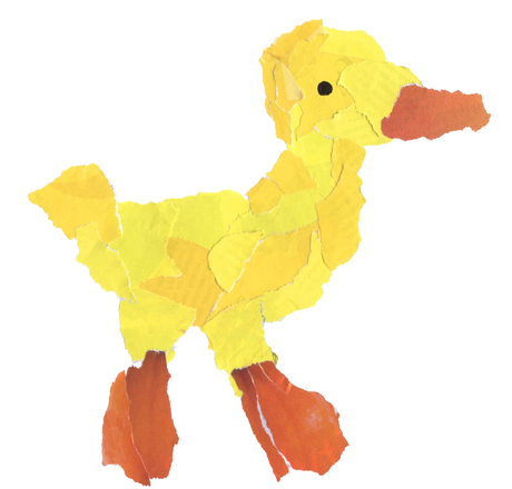 Yellow Duck Collage