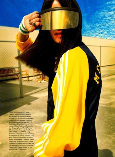 Pamela Bernier by Leda and St.Jacque for ELLE Canada, April 2014 Pamela Bernier by Leda and St.Jacque for ELLE Canada, April 2014