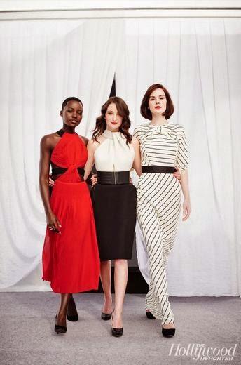 Michelle Dockery, Lupita Nyong'o - The Hollywood Reporter Magazine US, March 2014 Michelle Dockery, Lupita Nyong'o - The Hollywood Reporter
Magazine US, March 2014