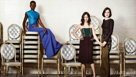 Michelle Dockery, Lupita Nyong'o - The Hollywood Reporter Magazine US, March 2014 Michelle Dockery, Lupita Nyong'o - The Hollywood Reporter
Magazine US, March 2014