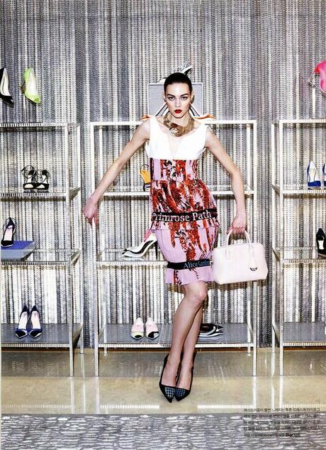 Bree Naumowicz for Noblesse Magazine, March 2014 Bree Naumowicz for Noblesse Magazine, March 2014