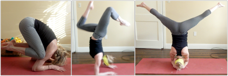 yoga collage