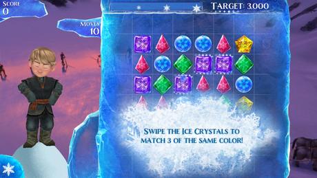 iOS App of the Day: Frozen Free Fall disn