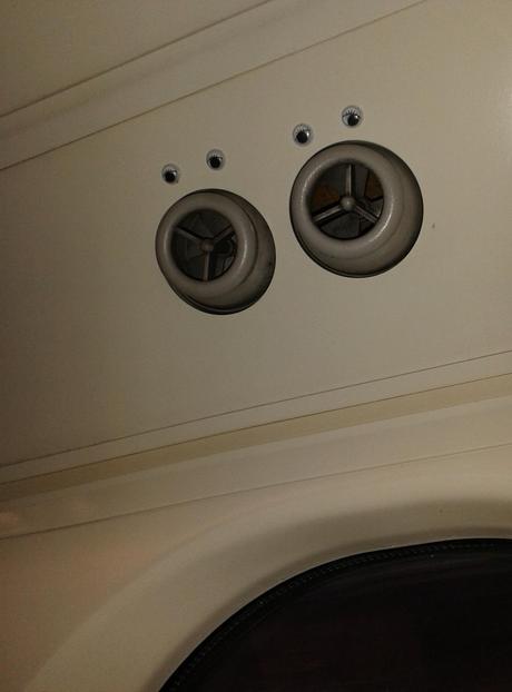 Train air vents? Or the Muppet twins from Mahna Mahna?