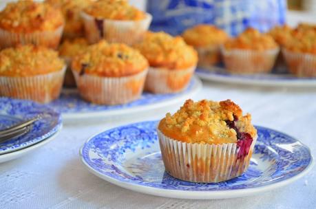 Blueberry Oatmeal Muffins