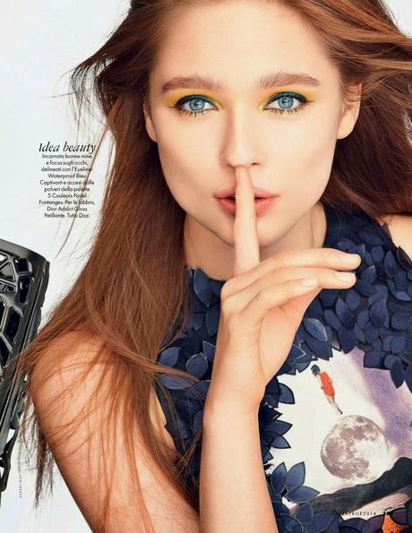 Beegee Margenyte by Alexei Hay for ELLE Magazine, Italy, April 2014 Beegee Margenyte by Alexei Hay for ELLE Magazine, Italy, April 2014