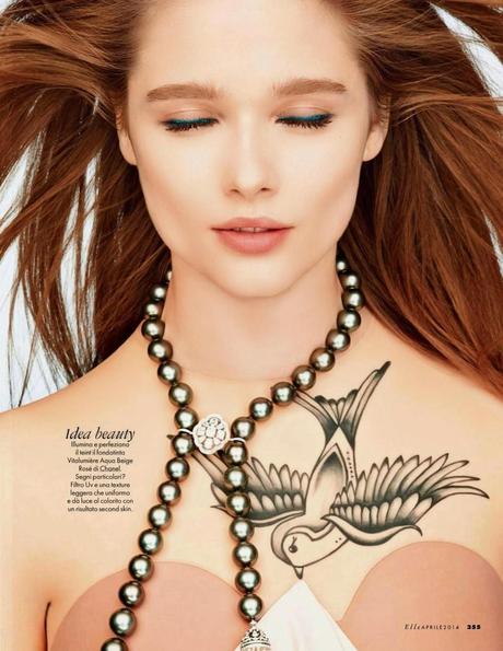 Beegee Margenyte by Alexei Hay for ELLE Magazine, Italy, April 2014 Beegee Margenyte by Alexei Hay for ELLE Magazine, Italy, April 2014