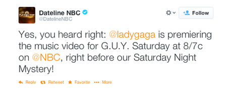 Lady GaGa Announces 3rd Single