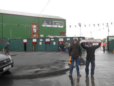 20 Tell Tale Signs You’ve Been Backpacking Too Long My mates Chaz and Michael at the Glentoran match recently. Apart from the teams I support, I forget the other scores...
