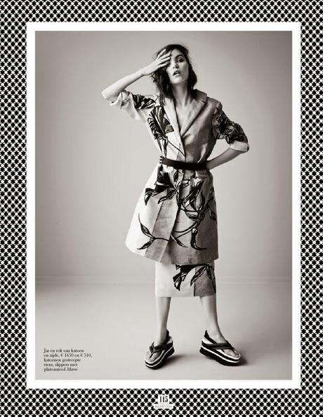 Agnes Nabuurs For Elle Magazine, Netherlands, March 2014 Agnes Nabuurs For Elle Magazine, Netherlands, March 2014
