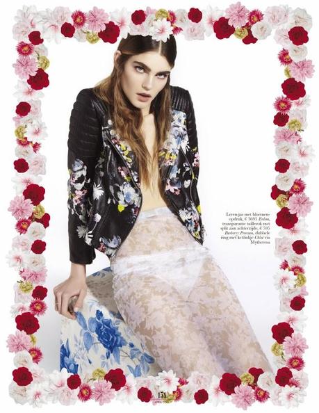 Tess De Vries For Elle Magazine, Netherlands, March 2014 Tess De Vries For Elle Magazine, Netherlands, March 2014