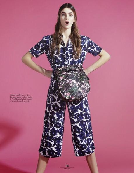 Tess De Vries For Elle Magazine, Netherlands, March 2014 Tess De Vries For Elle Magazine, Netherlands, March 2014