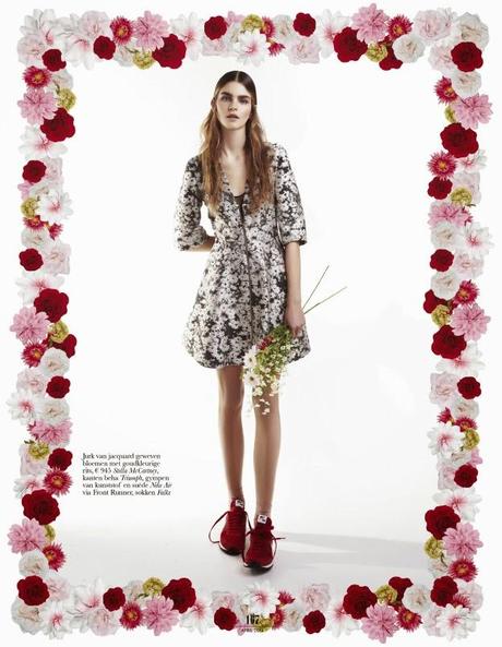 Tess De Vries For Elle Magazine, Netherlands, March 2014 Tess De Vries For Elle Magazine, Netherlands, March 2014