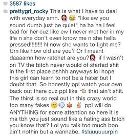 Rocky Claps Back To Fan Rocky Claps Back To Fan