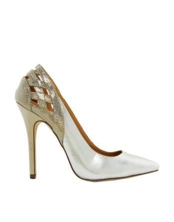 Shoe of the Day | New Look Lattice-Heeled Pump New Look - Web Heeled Shoes