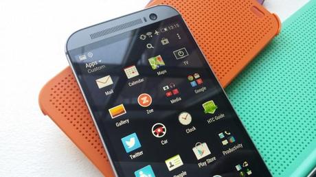 Dot View Case for the HTC One M8