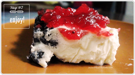Easy no-Bake Strawberry Cheesecake