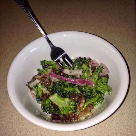 Broccoli + Raisin Salad