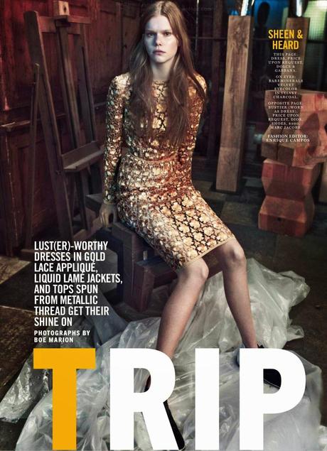 Vita West For Marie Claire Magazine, US, April 2014 Vita West For Marie Claire Magazine, US, April 2014