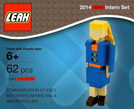 Pitching Yourself: Leah the Lego Intern