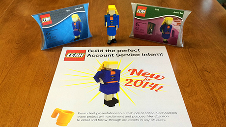 Pitching Yourself: Leah the Lego Intern