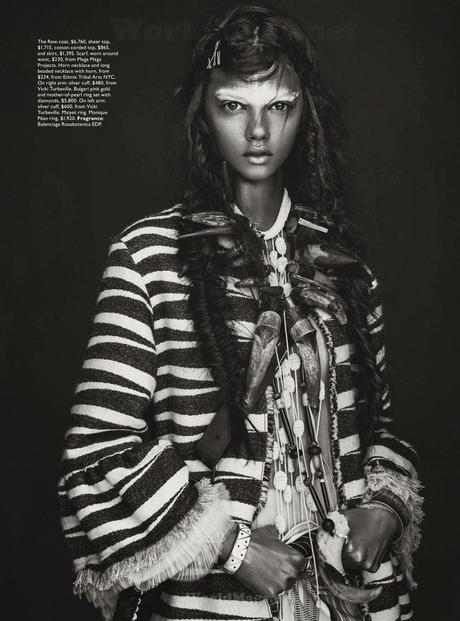 Marina Nery For Vogue Magazine, Australia, April 2014 Marina Nery For Vogue Magazine, Australia, April 2014