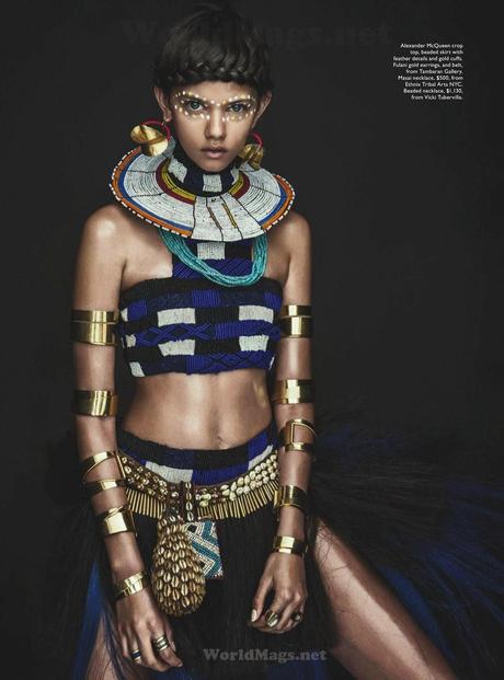 Marina Nery For Vogue Magazine, Australia, April 2014 Marina Nery For Vogue Magazine, Australia, April 2014