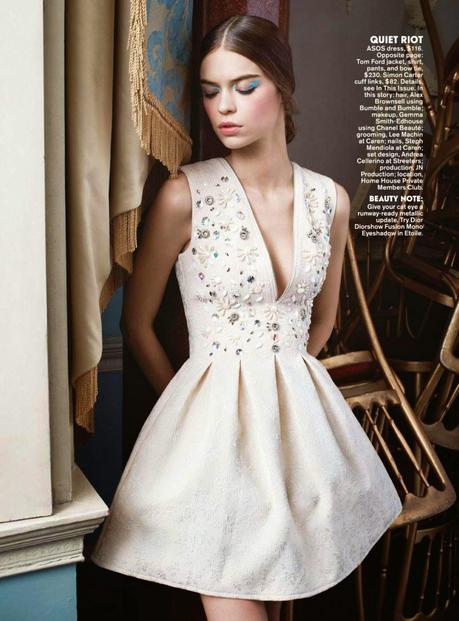 Estelle Yves by Fashion Model For Teen Vogue Magazine, US, April 2014 Estelle Yves by Fashion Model For Teen Vogue Magazine, US, April 2014