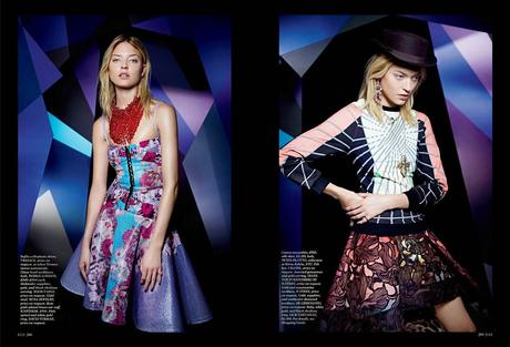 Martha Hunt by Yelena Yemchuk for Elle Magazine, US, April 2014 Martha Hunt by Yelena Yemchuk for Elle Magazine, US, April 2014