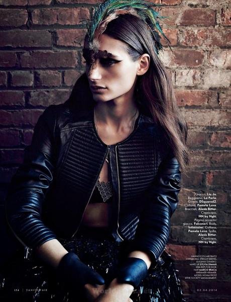 Noam Frost For Vanity Fair Magazine, Italy, Aprile 2014 Noam Frost For Vanity Fair Magazine, Italy, Aprile 2014