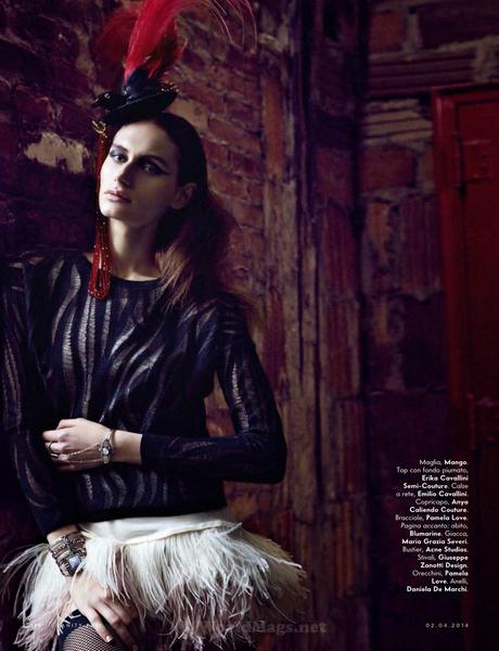 Noam Frost For Vanity Fair Magazine, Italy, Aprile 2014 Noam Frost For Vanity Fair Magazine, Italy, Aprile 2014