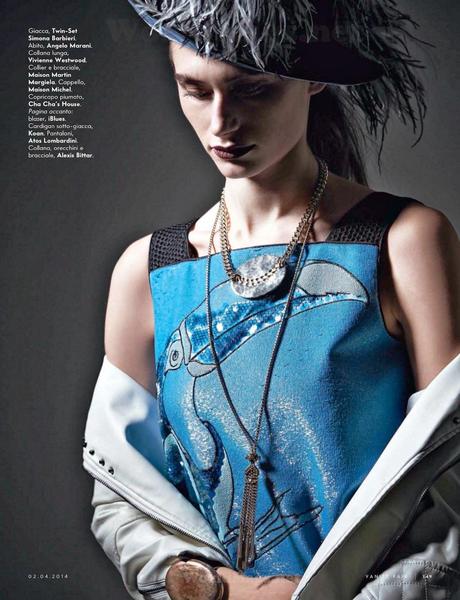 Noam Frost For Vanity Fair Magazine, Italy, Aprile 2014 Noam Frost For Vanity Fair Magazine, Italy, Aprile 2014