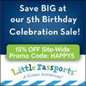 15% Off Little Passports for Their 5th Birthday! #ad 15% Off Little Passports for Their 5th Birthday! #ad
